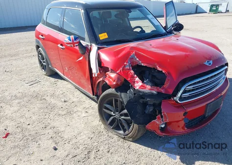 2016 Mini Countryman Cooper z USA, uszkodzony, nr VIN WMWZB3C52GWR49595